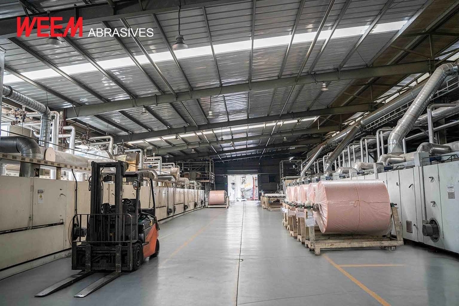 WEEM Abrasives خط إنتاج المصنع